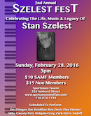 Sportmens Americana Music Foundation Presents Szelestfest 2 3pm $10members/$15non-members