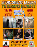 Buffalo Blues Veterans Benefit 7pm $13