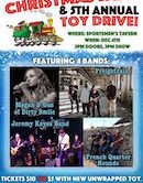Freightrains Christmas Jam w/Freightrain, Megan & Gus of Dirty Smile, Jeremy Keys Band, French Quarter Hounds 3pm $10/$5wToy Donation