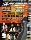 Buffalo Music Hall Of Fame Fundraiser Tom Lorenz wsg The Doo Rags, Alison Pipitone, Alyn Syms 8pm $15