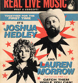 Joshua Hedley & Lauren Morrow 8pm $15