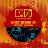 Coda – An Evening of Led Zeppelin 8pm $10ad/$12door