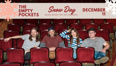 Holiday Admat Horizontal 2025 – The Empty Pockets DEC 11 Buffalo