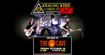 Analog Kids RUSH Tribute at The Cave